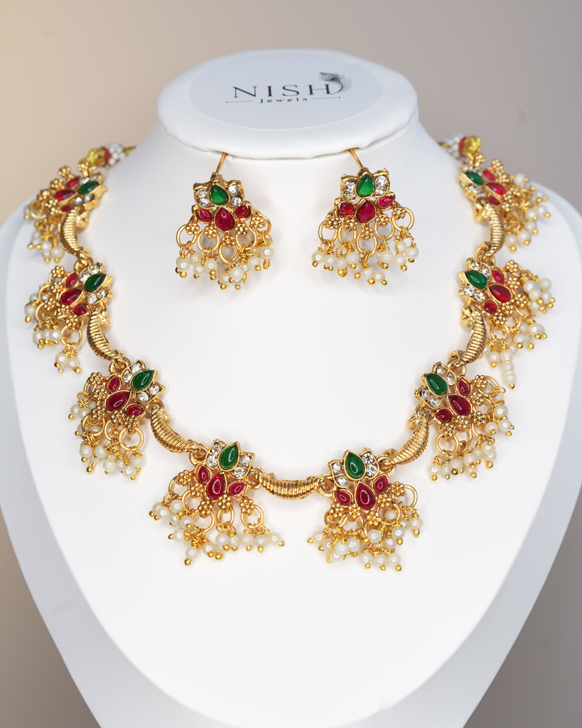Meera Statement Necklace Set