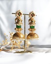 Rani Elephant Jhumkas