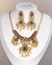 Kanchan Pota Stone Necklace Set